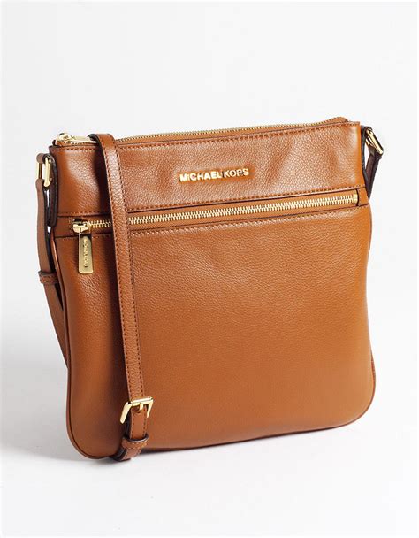 michael kors bedford flat leather crossbody bag|Michael Kors bedford legacy crossbody.